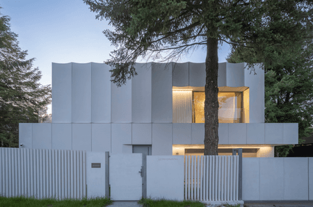 House in White